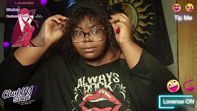 TheChubbySiren online show from December 14, 2:00 pm