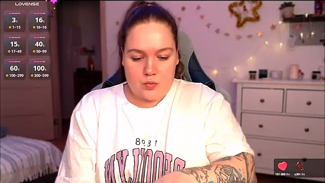 SummerTina online show from January 10, 6:17 pm