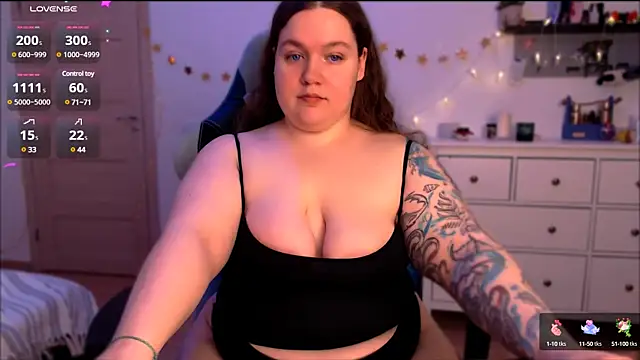 SummerTina online show from February 1, 5:37 pm