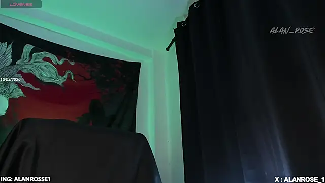 AlanRose01 online show from March 17, 11:13 am