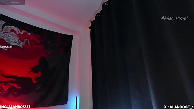 AlanRose01 online show from March 21, 12:04 am