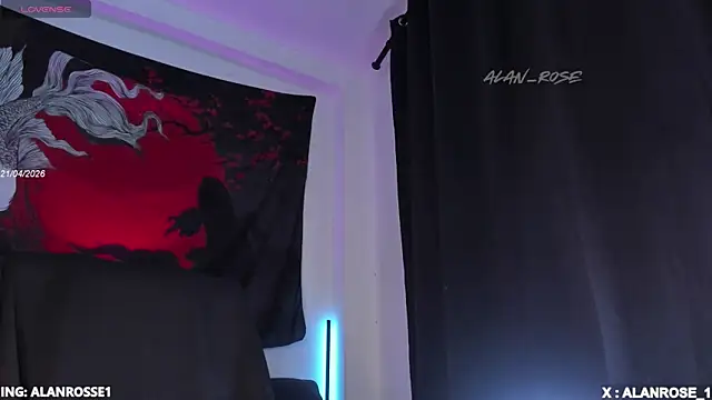 AlanRose01 online show from April 21, 5:28 pm