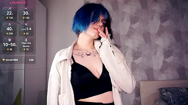 Snapshot of KellePourier chatting on November 13, 6:40 pm KellePourier online show from November 13, 6:40 pm