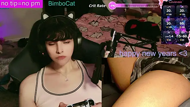 BimboCat online show from January 9, 1:41 am