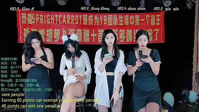 YB-001 online show from November 9, 2:10 am