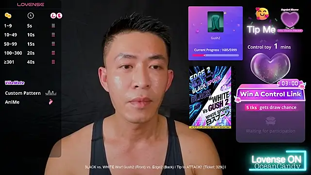 OceanCandy online show from January 16, 2:54 pm