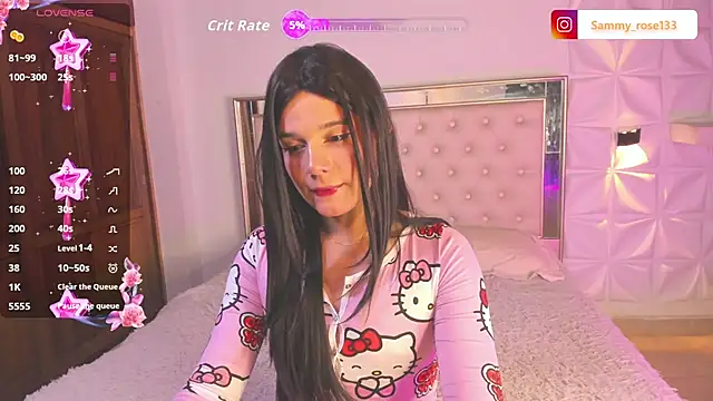 MISS SAMMYROSE online show from February 3, 7:30 pm