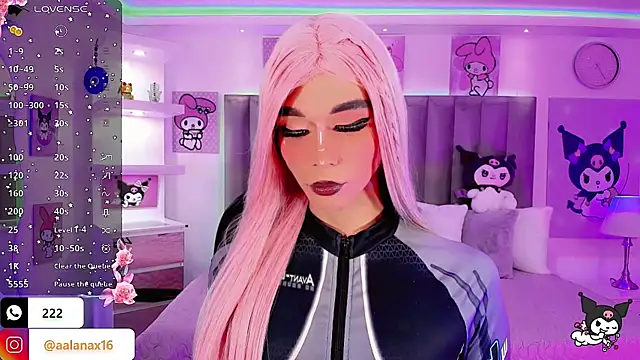 Snapshot of dearAlanaxxx chatting on December 18, 8:37 pm dearAlanaxxx online show from December 18, 8:37 pm