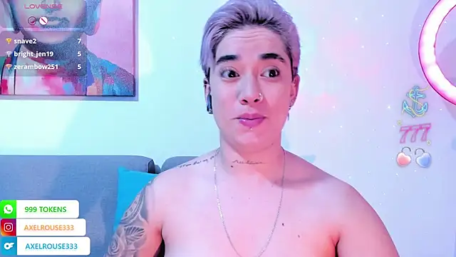 AxelRouse3 online show from April 21, 4:08 am