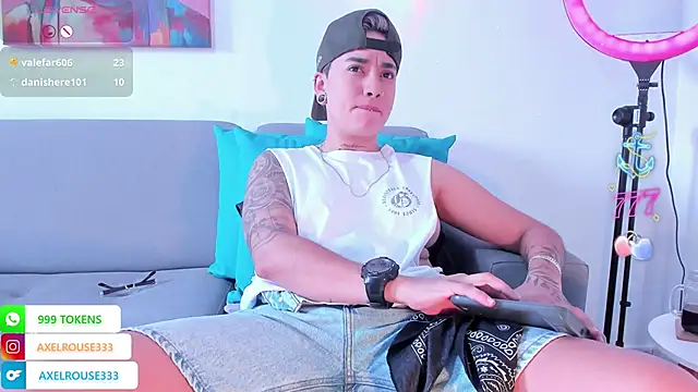 AxelRouse3 online show from April 21, 4:12 pm