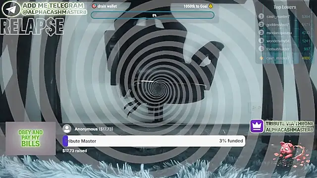 Alphacashmaster777 online show from March 6, 9:50 am