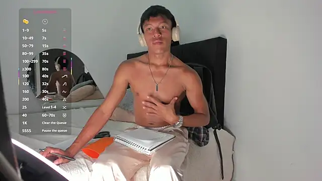 santinaughty online show from March 2, 2:25 am