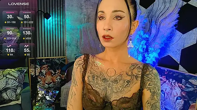 Snapshot of GoddessVespera chatting on April 30, 4:46 pm GoddessVespera online show from April 30, 4:46 pm