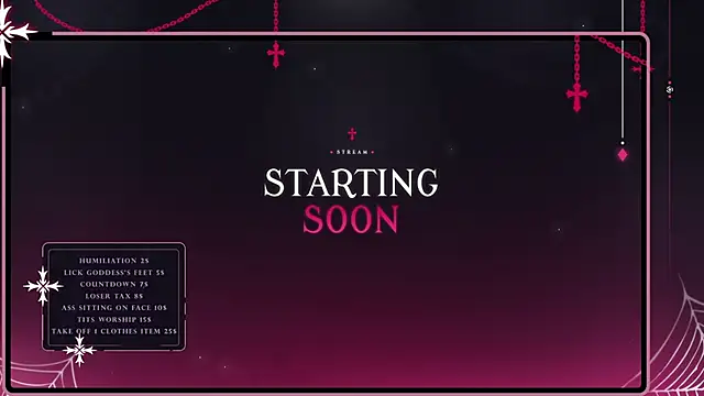 XXGoddessLXX online show from January 12, 6:46 pm