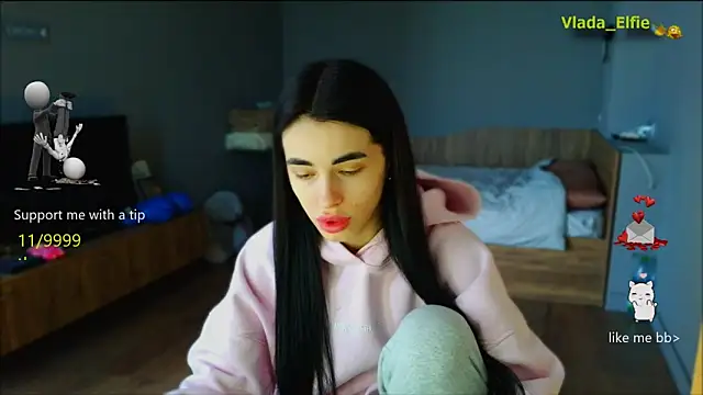 Vlada Elfie online show from April 19, 8:02 am