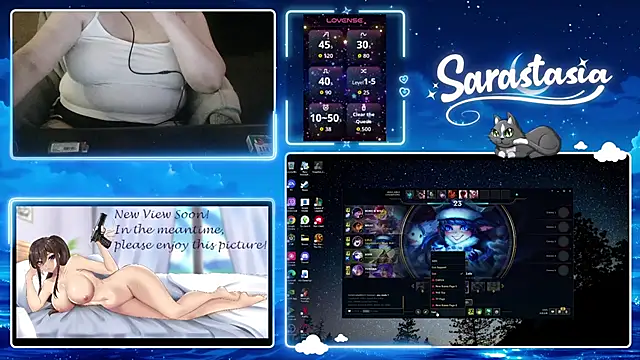 Sarastasia417 online show from April 27, 4:10 am