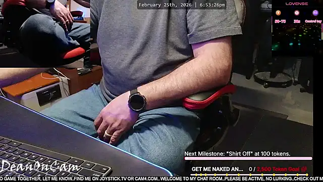DeanonCam online show from February 26, 12:53 am