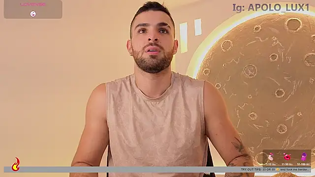 Snapshot of Apolo_lux1 chatting on July 23, 1:58 am Apolo lux1 online show from July 23, 1:58 am