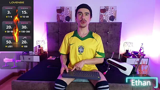 Ethan Briggs  online show from June 13, 3:15 am