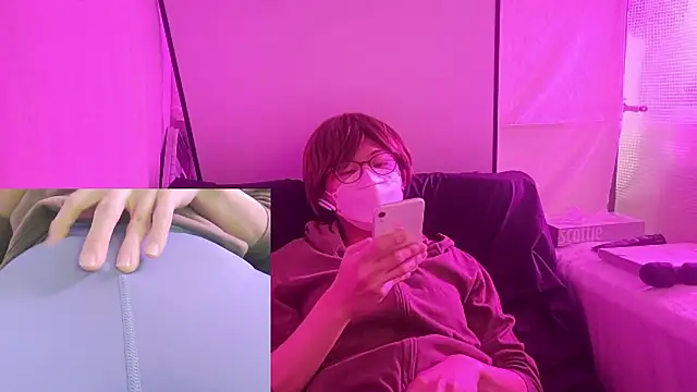 Snapshot of You_Aoi chatting on March 15, 5:46 am You Aoi online show from March 15, 5:46 am