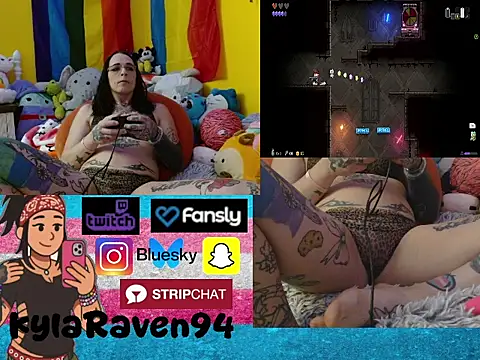 KylaRaven online show from April 27, 2:42 am