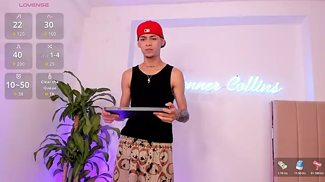 LennerCollins  online show from July 10, 2:05 am