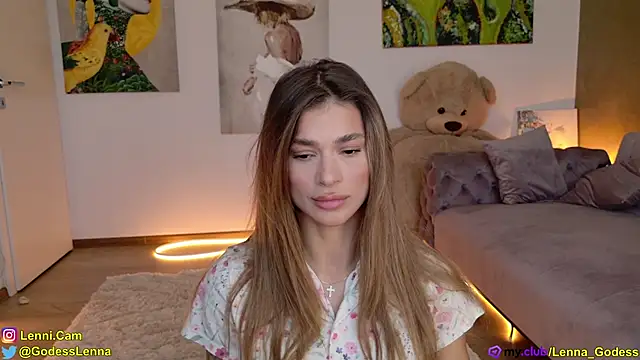 Lenna Godess online show from March 10, 6:16 am