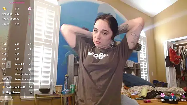 ahungkittykat online show from April 17, 11:08 pm