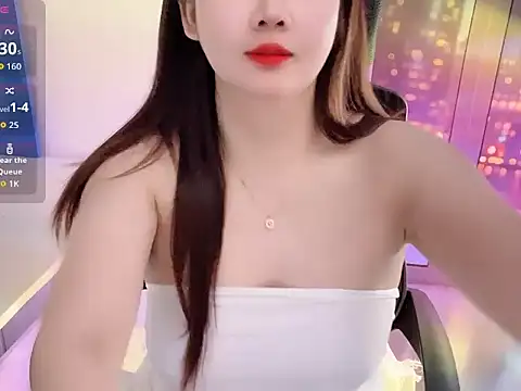 XiaBunny online show from April 18, 5:17 pm