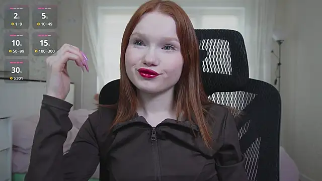 Snapshot of Nellie_baby chatting on April 21, 10:43 am Nellie baby online show from April 21, 10:43 am