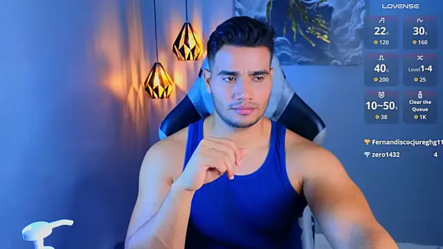 Snapshot of AndresRodriguez1 chatting on May 3, 12:27 am AndresRodriguez1 online show from May 3, 12:27 am