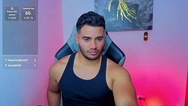 Snapshot of AndresRodriguez1 chatting on June 3, 12:57 am AndresRodriguez1 online show from June 3, 12:57 am