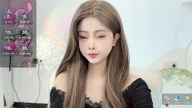 Snapshot of Memeli0 chatting on March 8, 10:08 am Memeli0 online show from March 8, 10:08 am