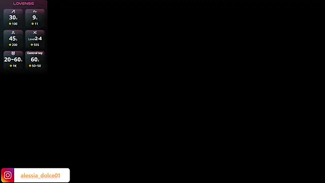 Snapshot of alessia_dolce chatting on April 30, 8:57 pm alessia dolce online show from April 30, 8:57 pm