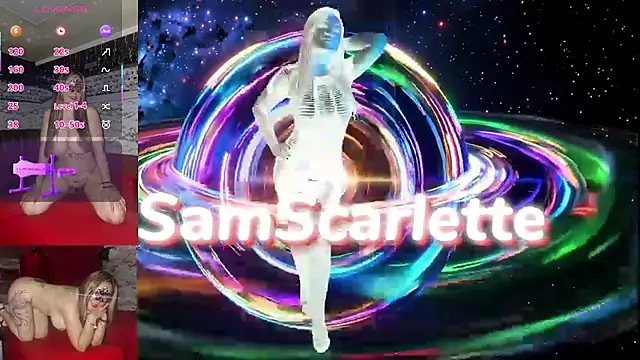 SamScarlette online show from May 6, 5:35 am