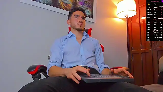 Dante Blake1 online show from April 13, 3:45 am