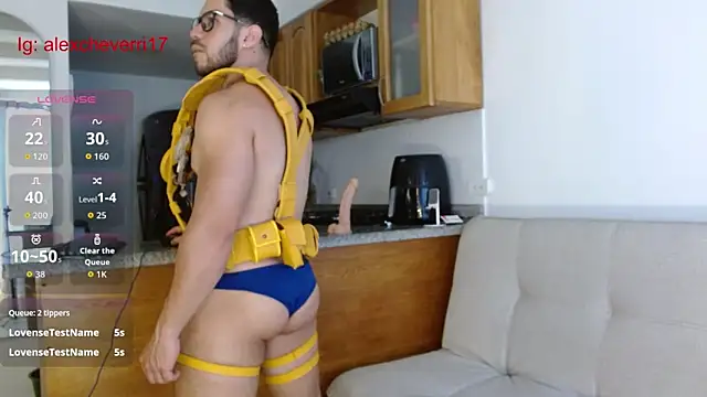 axellblue online show from April 2, 7:00 pm