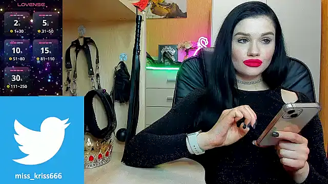 KristiTopxx online show from March 7, 8:39 pm