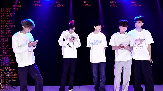 AOA-boy online show from March 12, 11:55 pm