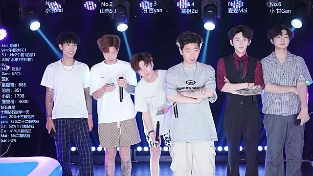 AOA-boy online show from July 5, 1:34 am