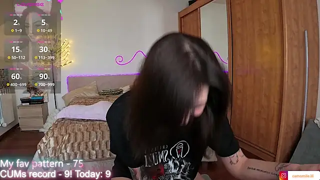 CamomileLil online show from April 2, 10:24 am