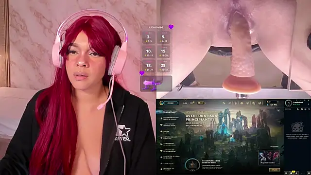 Snapshot of LadyReload chatting on May 22, 4:23 pm LadyReload online show from May 22, 4:23 pm