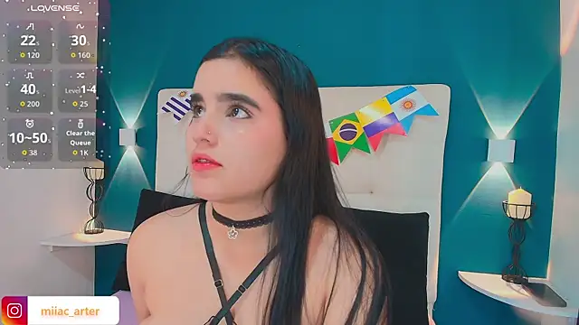 Snapshot of MiaaCarter_ chatting on July 8, 12:09 pm MiaaCarter online show from July 8, 12:09 pm