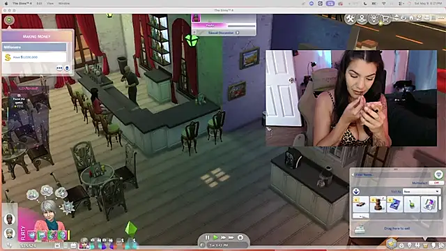 Snapshot of sweetRoxie chatting on May 10, 1:22 am sweetRoxie online show from May 10, 1:22 am