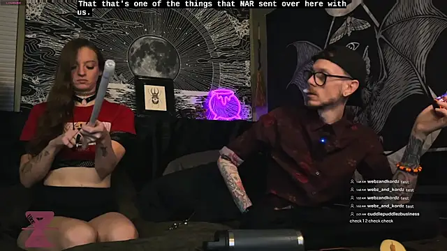 Snapshot of webzandkordz chatting on July 8, 8:08 am webzandkordz online show from July 8, 8:08 am