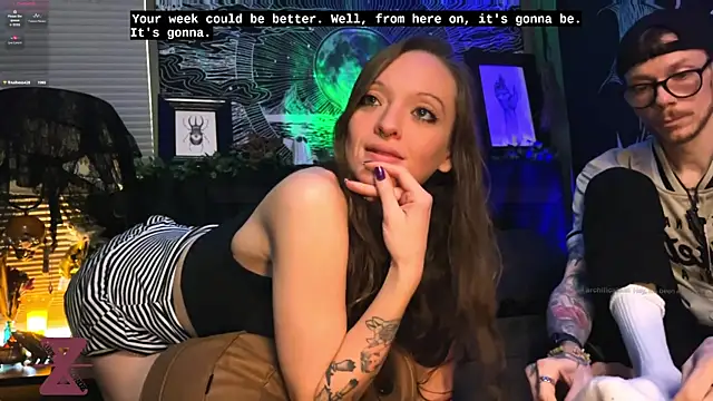 Snapshot of webzandkordz chatting on July 23, 3:43 pm webzandkordz online show from July 23, 3:43 pm