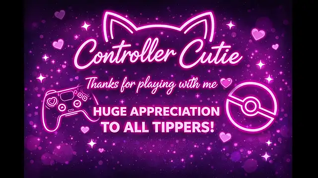 Snapshot of Controllercutie chatting on April 14, 2:45 pm Controllercutie online show from April 14, 2:45 pm