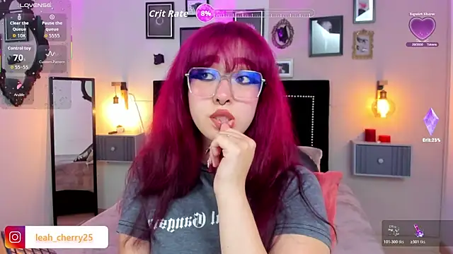 Leah cherry online show from July 21, 8:55 pm