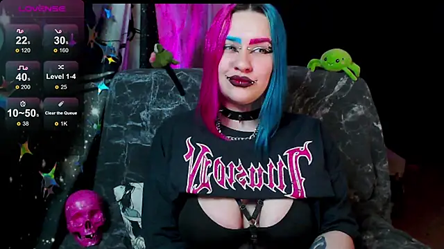 Neon Baddie online show from April 21, 4:23 pm