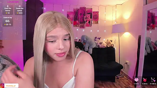 Melody p online show from June 6, 8:02 pm